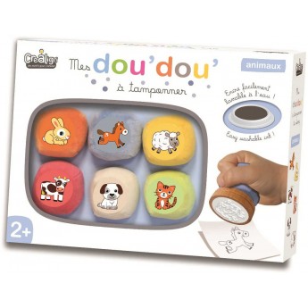 Stempelki dla dwulatka Doudou Zwierzęta, Crea Lign'