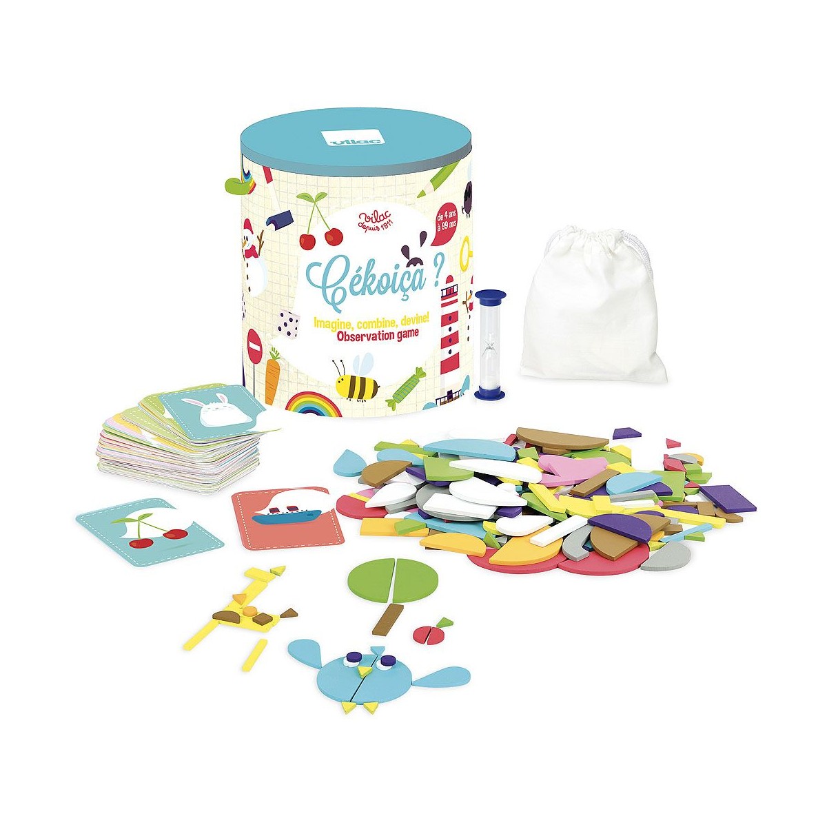 Vilac gra obserwacji i szybkości Whatizis