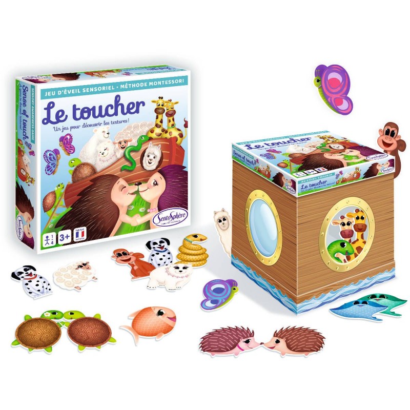 SentoSphere Gra sensoryczna "Dotyk" wg metody Montessori SentoSphere Gra sensoryczna "Dotyk" wg metody Montessori