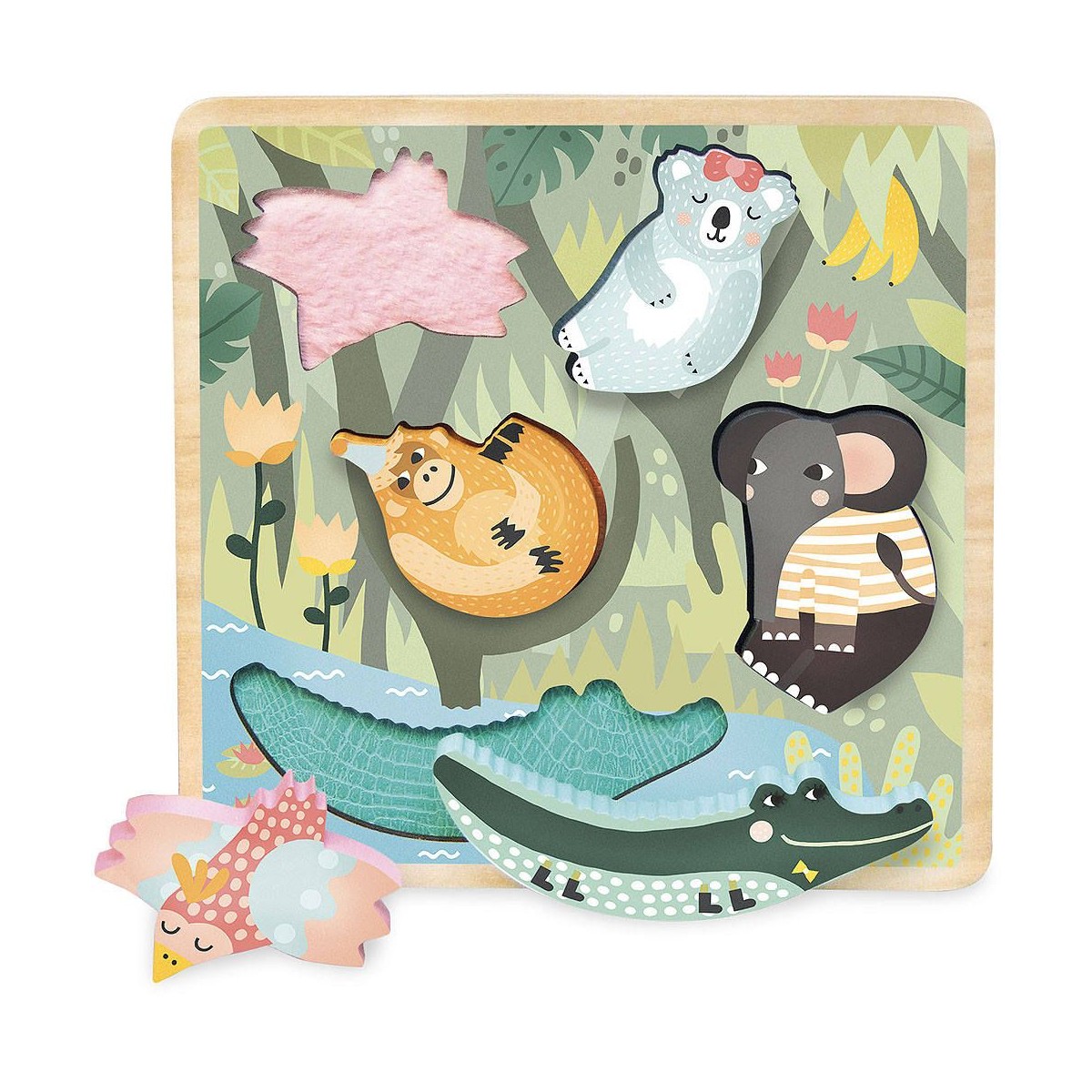 Puzzle sensoryczne Dżungla by Michelle Carlslund