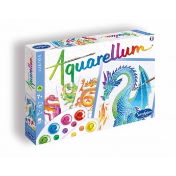Aquarellum Junior Smoki obrazy do malowania +7 | Dadum