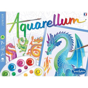 Aquarellum Junior Smoki obrazy do malowania +7 | Dadum