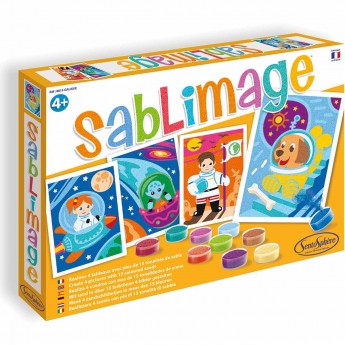 SentoSphere Sablimage Kosmos 4 obrazki piaskowe 8815