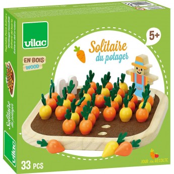 Vilac Gra pasjans Ogród Warzywny drewniana +5
