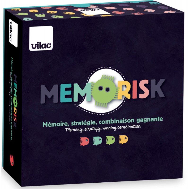 Vilac Gra pamięciowa i strategiczna Memorisk dla dzieci +6 Vilac Gra pamięciowa i strategiczna Memorisk dla dzieci +6