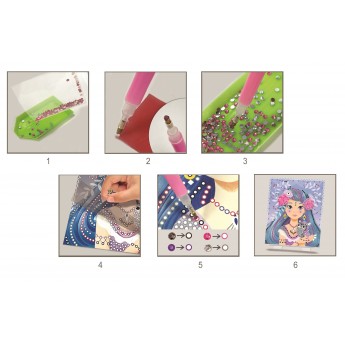 Crea Lign' Obrazy z diamentami do robienia Dziewczyny | Dadum