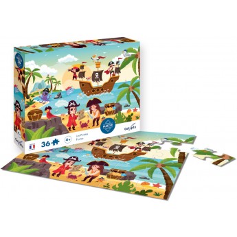 Calypto Puzzle 36 elementów Piraci 7604