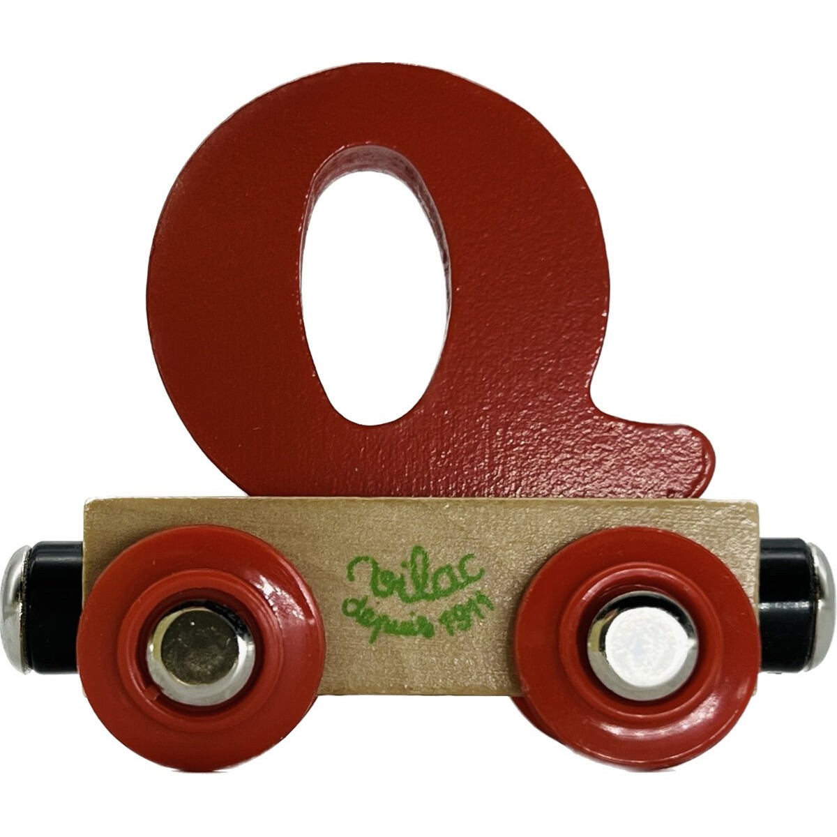 Vilac wagonik kolejowy magnetyczny z literką Q