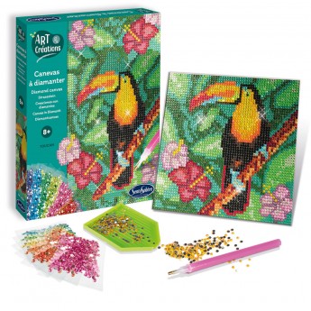 SentoSphere Obraz z diamentami Tukan 2028