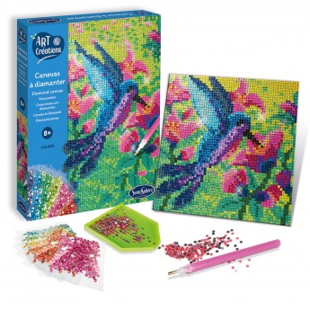 SentoSphere Obraz z diamentami Koliber 2029