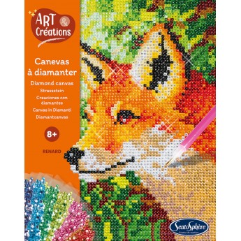 SentoSphere Obraz z diamentami Lis 20360