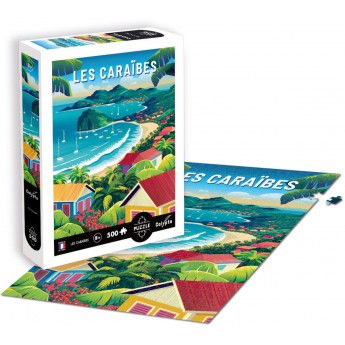 Calypto Puzzle 500 elementów Karaiby 7300
