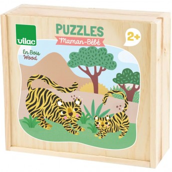 Vilac Puzzle Duo Mama-Dziecko drewniane 8569