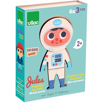 Vilac Puzzle ubieranka Jules 7625