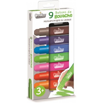 Crea Lign' Farby w sztyfcie dla dzieci +3 | Dadum