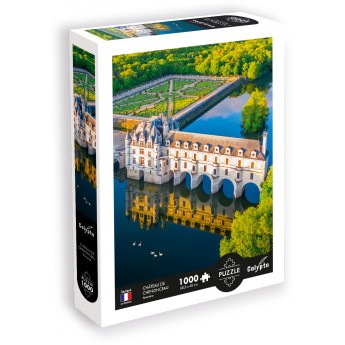 Calypto Puzzle 1000 elementów Zamek nad Loarą Chenonceau (Francja) 7100