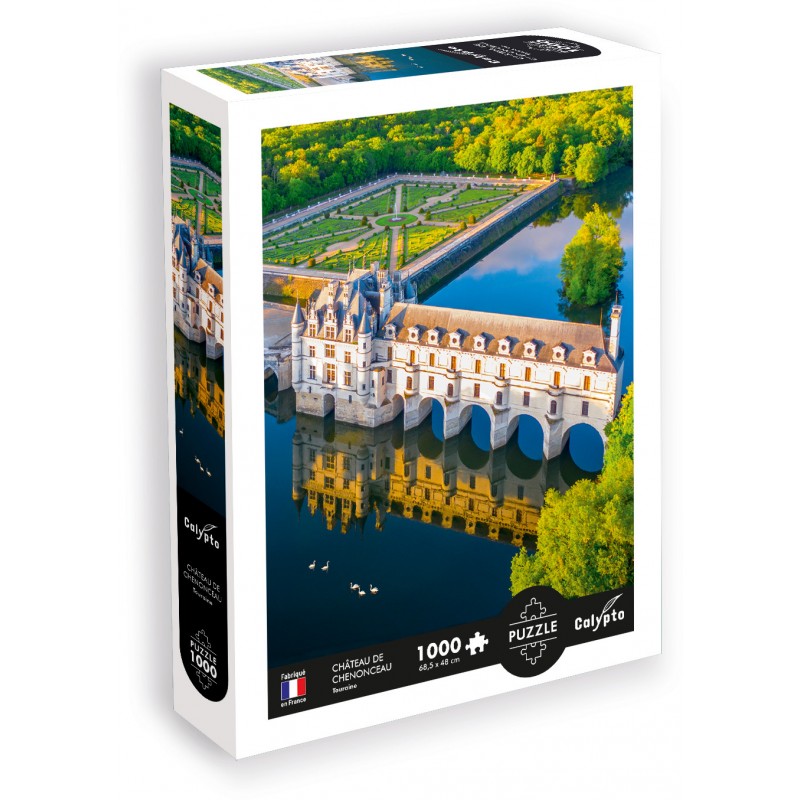 Calypto Puzzle 1000 elementów Zamek nad Loarą Chenonceau (Francja) 7100 Calypto Puzzle 1000 elementów Zamek nad Loarą Chenonceau (Francja) 7100