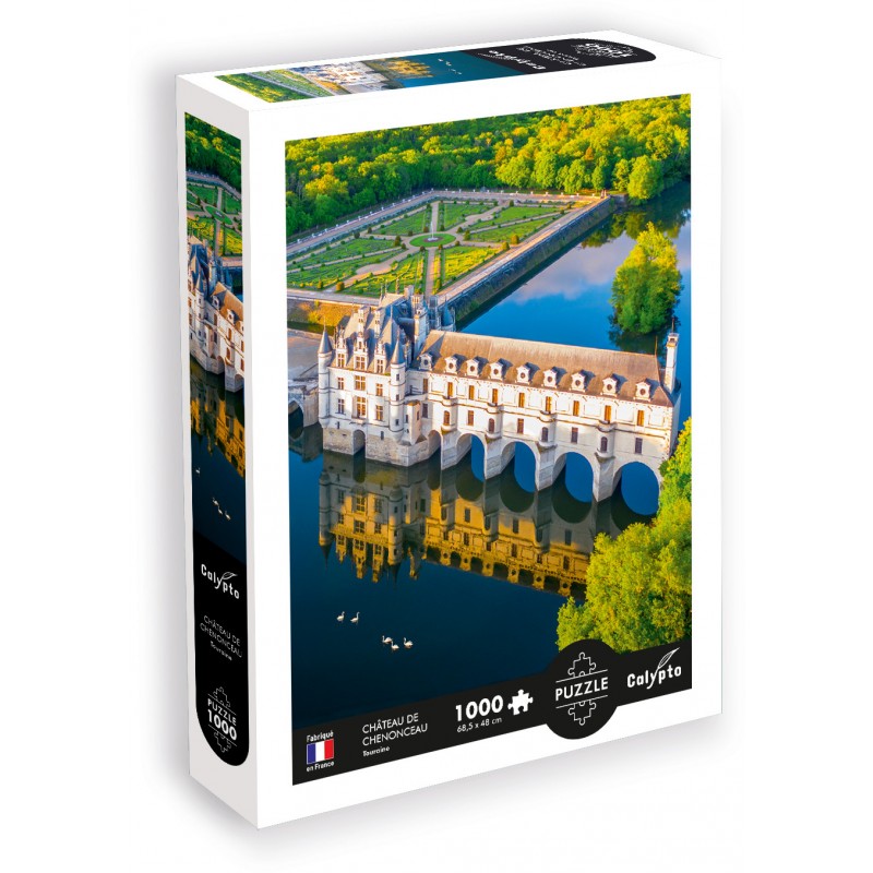 Calypto Puzzle 1000 elementów Zamek nad Loarą Chenonceau (Francja) 7100