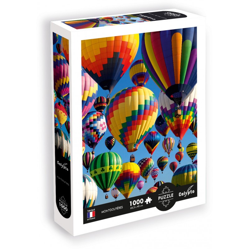 Calypto Puzzle 1000 elementów Balony na Niebie 7102