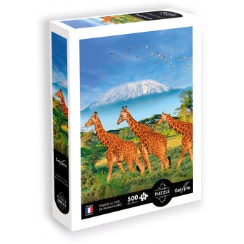 Puzzle 500 elementów XL Żyrafy, Calypto