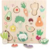 Vilac Układanka z uchwytami Warzywa +18m