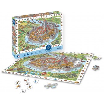 Puzzle obserwacyjne 100 Zamek Warowny, Calypto