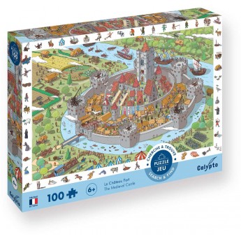 Puzzle obserwacyjne 100 Zamek Warowny, Calypto