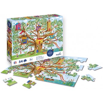Puzzle 54 elementy Domek na drzewie, Calypto | Dadum Kraków