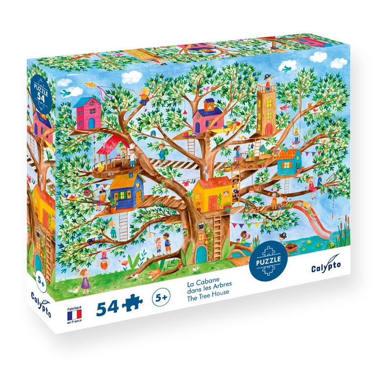 Puzzle 54 elementy Domek na drzewie, Calypto | Dadum Kraków