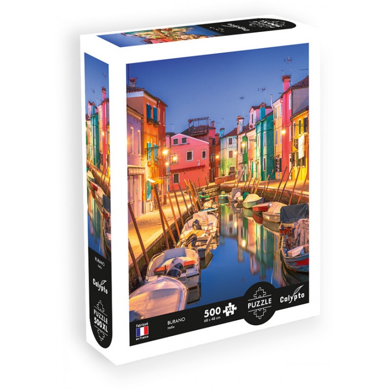 Puzzle 500 el. XL Burano, Włochy, Calypto | Dadum Kraków Puzzle 500 el. XL Burano, Włochy, Calypto | Dadum Kraków