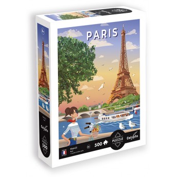 Puzzle 500 elementów Paryż, Calypto | Dadum Kraków
