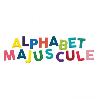 Vilac Magnesy drewniane Alfabet - duże litery 77szt
