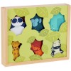Vilac Drewniane historie - Zwierzęta dżungli 3502