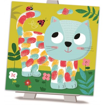 Zestaw plastyczny malowanie palcami  zabawka +3, Crea Lign' | Dadum