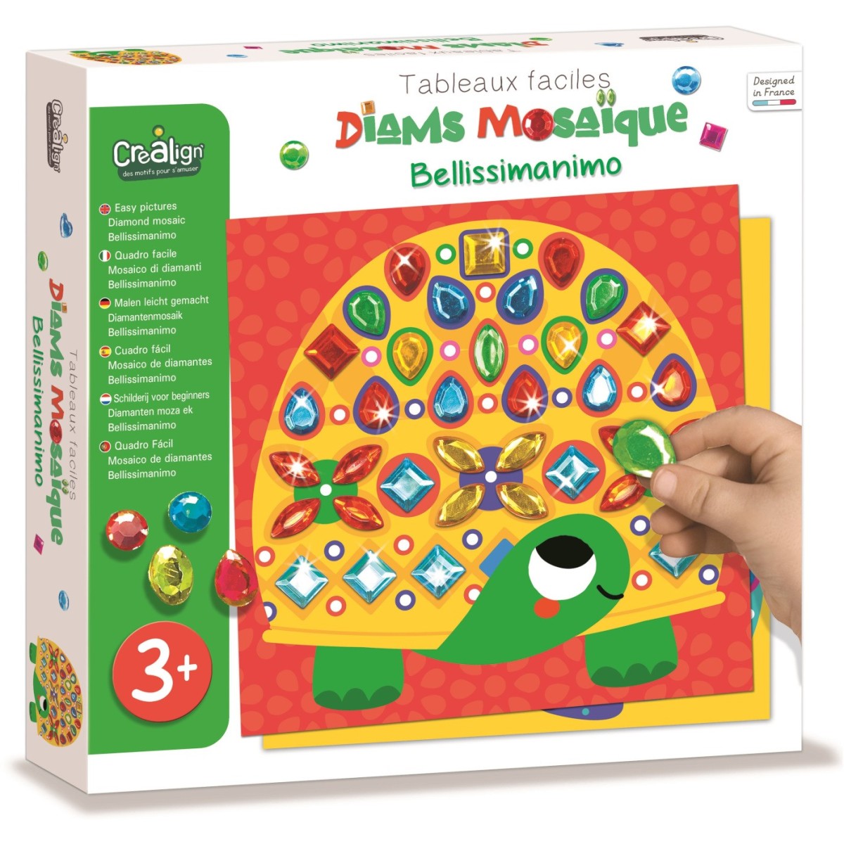 Crea Lign'  Bellissimanimo Mozaika kreatywna z diamentami +3 | Dadum