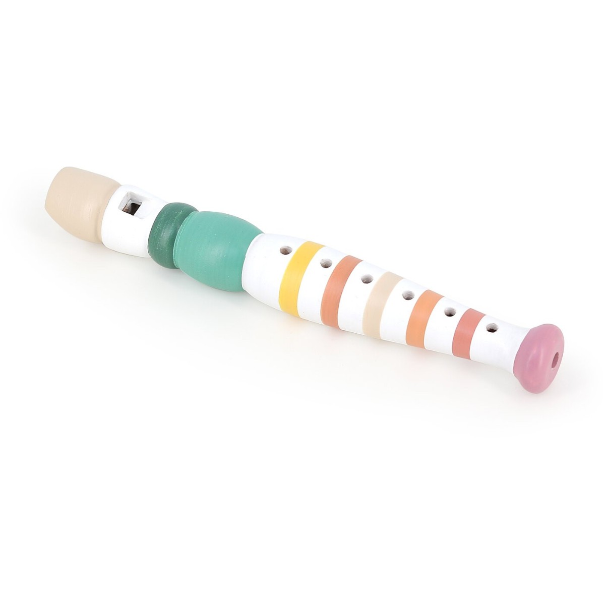 Drewniany flecik "Zwierzęta Świata" z 6 otworami, Vilac