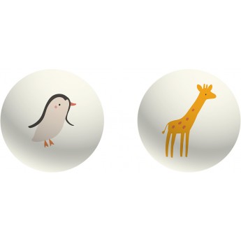 Drewniane marakasy podwójne Zwierzęta Świata, Vilac