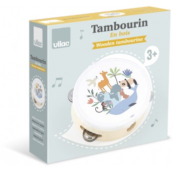 Tamburyno "Zwierzęta Świata" Vilac 7112
