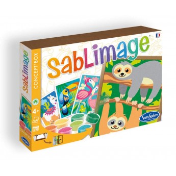 Zwierzęta Południowoamerykański 4 obrazki piaskowe Sablimage | Dadum