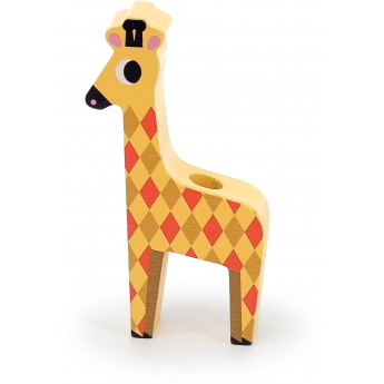 Nakładanka drewniana Ciężarówka ze Zwierzętami 7637