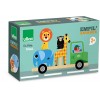 Nakładanka drewniana Ciężarówka ze Zwierzętami 7637