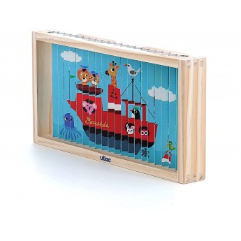 Puzzle 4-wymiarowe "Pojazdy" Vilac 7639