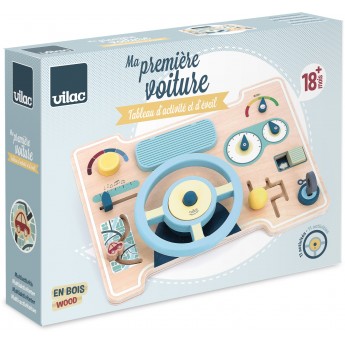 Drewniana deska rozdzielcza zabawka manipulacyjna Vilac 2144