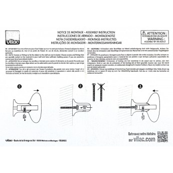 Vilac Wieszaki na ścianę 2 sztuki Pilot dla dzieci | Dadum
