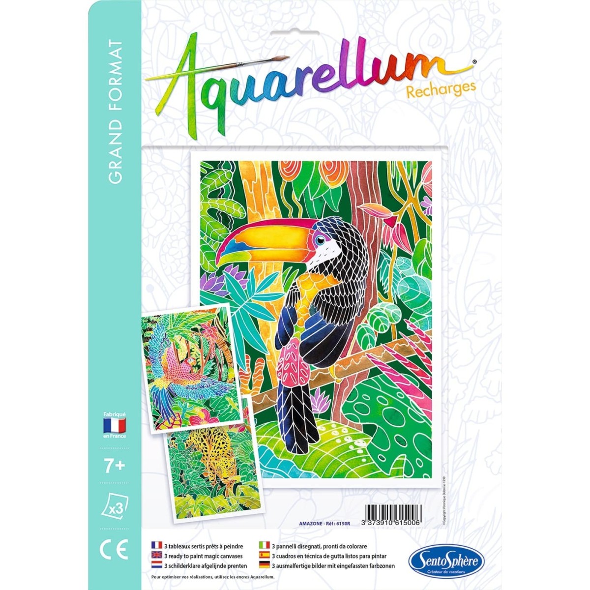 Aquarellum Amazonia plansze do malowania | Dadum