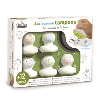 Stempelki dla rocznego dziecka Farma, Crea Lign' | Dadum