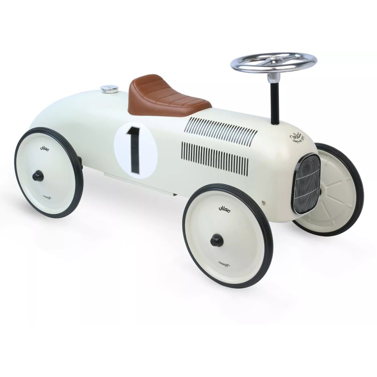 Vilac jeździk biały Off White 1102