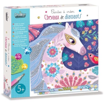 Crea Lign' Obrazy z diamentami do robienia Konie +5 | Dadum