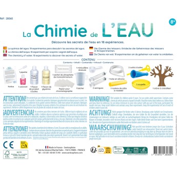 Zestaw naukowy do eksperymentów z wodą dla dzieci SentoSphere | Dadum