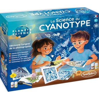 SentoSphere Zestaw do nauki techniki cyjanotypii +8